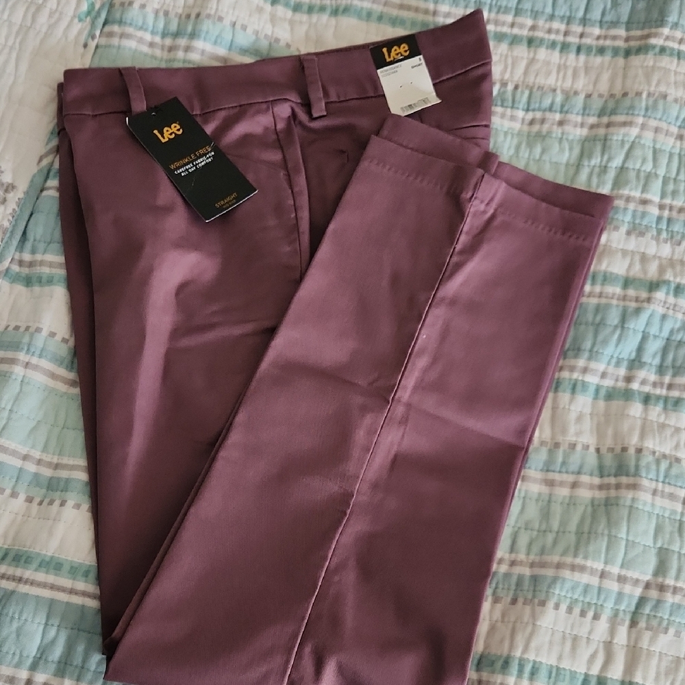 Lee Men's Khakis in Deep Purple